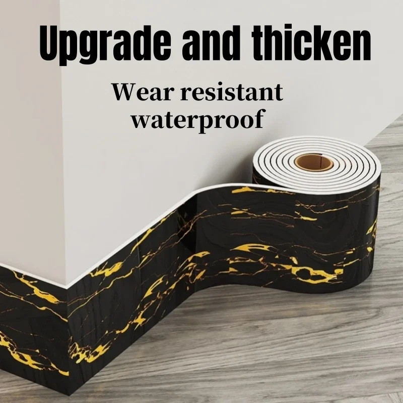 Marble Foam Self-adhesive Skirting Line Wall Stickers Home Decorative Waistline Windowsill Staircase Flexible Skirting Baseboard 
Marble Foam Self-adhesive Skirting Line Wall Stickers Home Decorative Waistline Windowsill Staircase Flexible Skirting Baseboard