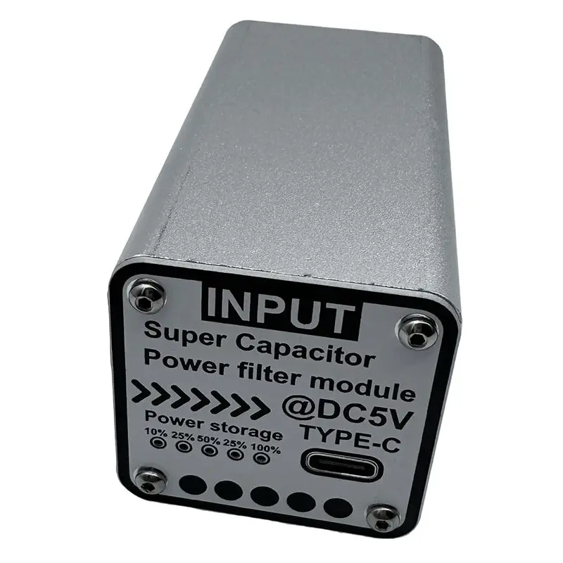 For Raspberry Pifara Capacitor Filter 5V Type C Input/Output Multifunctional Portable Convenient Power Filter Accessories-ELEC
For Raspberry Pifara Capacitor Filter 5V Type C Input/Output Multifunctional Portable Convenient Power Filter Accessories-ELEC
