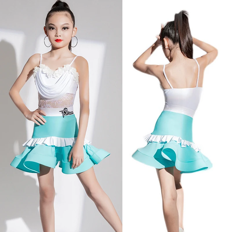 2023 New Latin Dance Practice Clothes For Kids Sleeveless Tops Skirts Suit Chacha Rumba Tango Dress Latin Dance Dress DN14854
2023 New Latin Dance Practice Clothes For Kids Sleeveless Tops Skirts Suit Chacha Rumba Tango Dress Latin Dance Dress DN14854