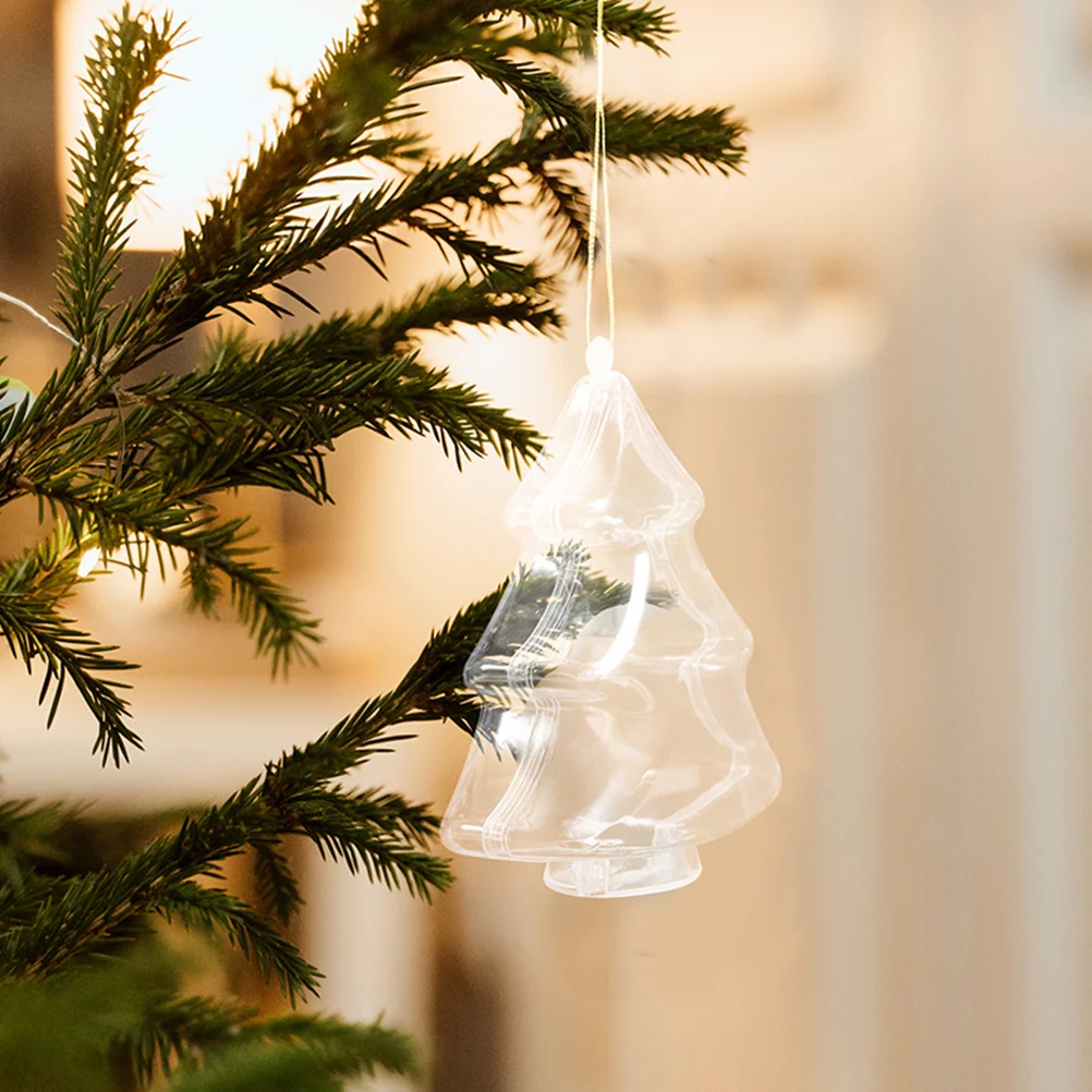 12pcs Clear Fillable Plastic Christmas Tree Balls Hanging Decorations Craft Ornament Light Bulb Shaped Easy Open Close
12pcs Clear Fillable Plastic Christmas Tree Balls Hanging Decorations Craft Ornament Light Bulb Shaped Easy Open Close