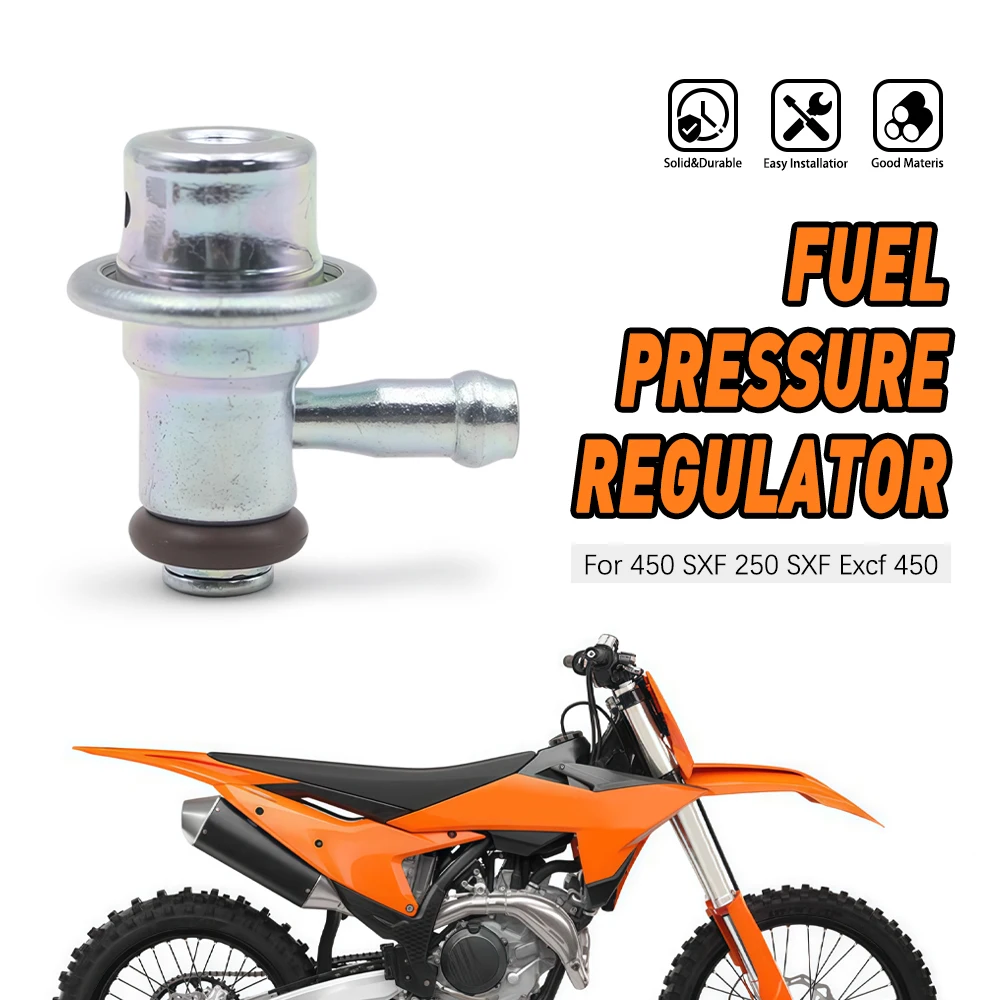 Replacement Fuel Pressure Regulator Motorcycle Parts For 2012-2014 450 SX-F XC-F EXC-F 78107088000
Replacement Fuel Pressure Regulator Motorcycle Parts For 2012-2014 450 SX-F XC-F EXC-F 78107088000