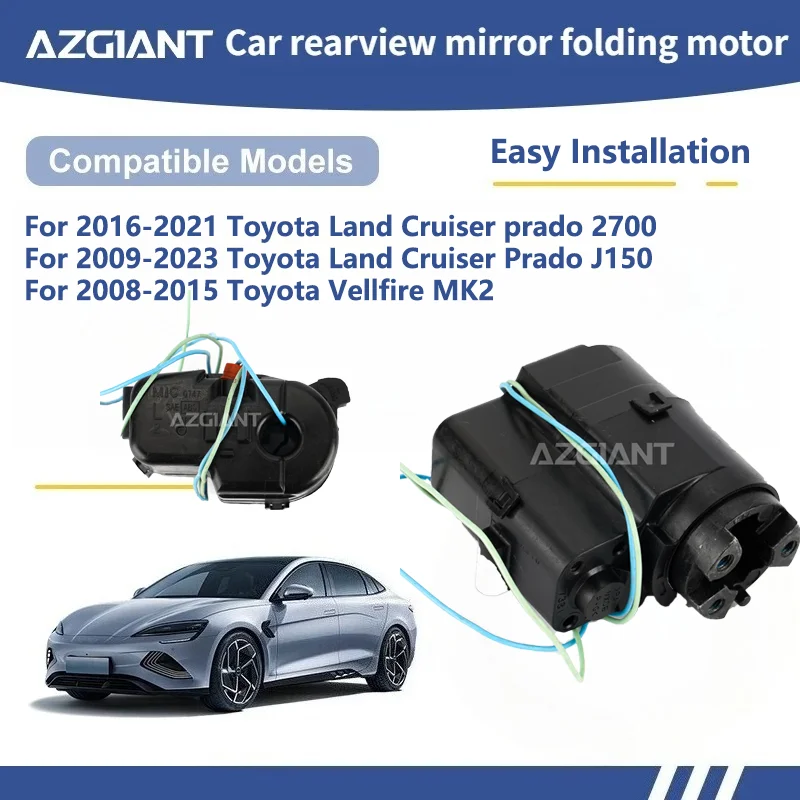 AZGIANT For Toyota Land Cruiser prado 2700/ Land Cruiser Prado J150/Vellfire MK2 Car Wing Mirror Authentic Folding Motor Power
AZGIANT For Toyota Land Cruiser prado 2700/ Land Cruiser Prado J150/Vellfire MK2 Car Wing Mirror Authentic Folding Motor Power