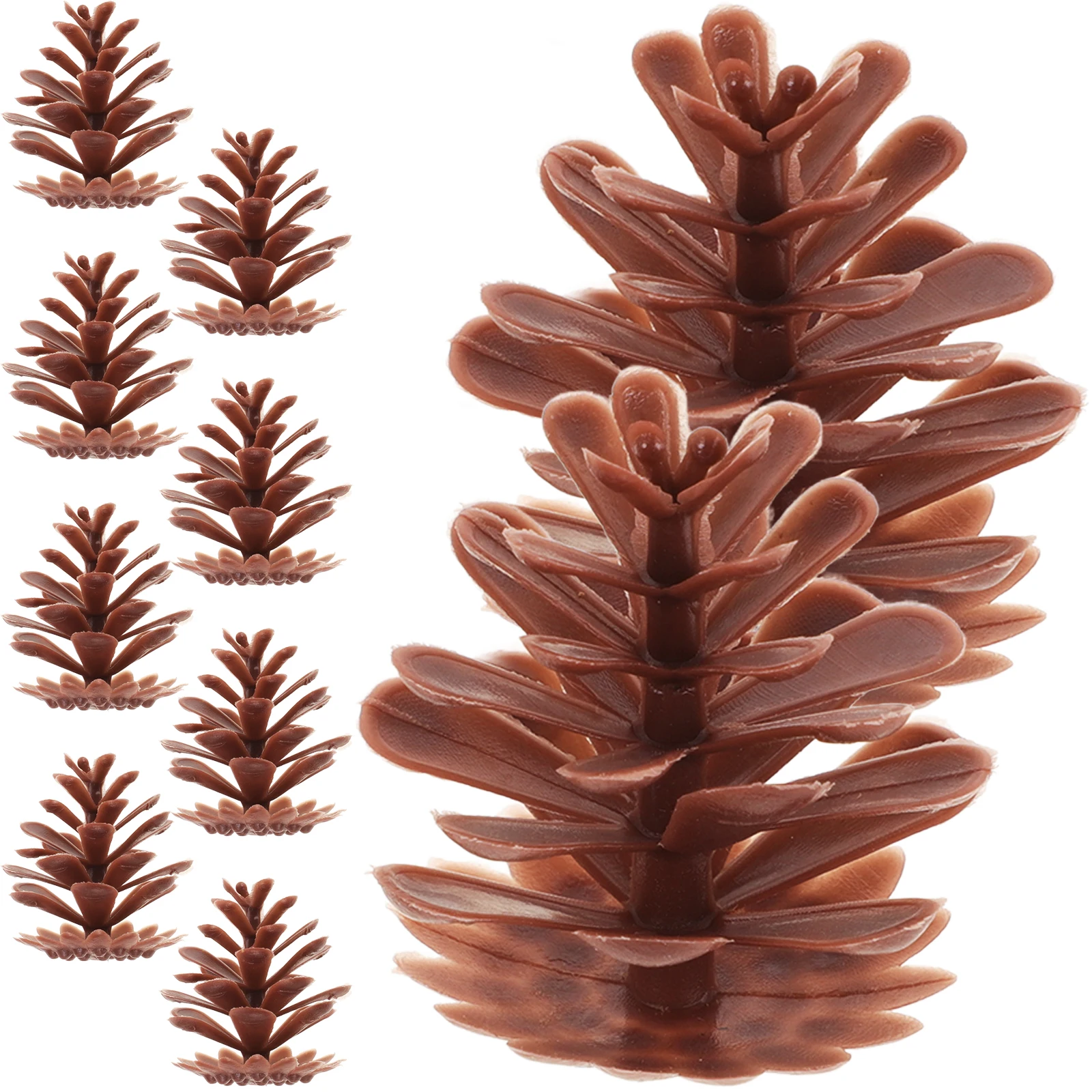 50Pcs Artificial Pine Cones Diy Craft Decorations Faux Christmas Tree Accessories Mini Fake Pinecone Holiday Wedding Home
50Pcs Artificial Pine Cones Diy Craft Decorations Faux Christmas Tree Accessories Mini Fake Pinecone Holiday Wedding Home