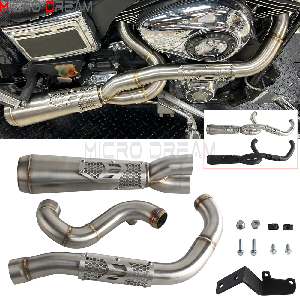 Motorcycle Exhaust Pipes Big Sexy Exhaust Muffler For Harley Dyna 2006-2017 Super Glide FXD Low Rider FXDL Street Bob FXDB FXDBB
Motorcycle Exhaust Pipes Big Sexy Exhaust Muffler For Harley Dyna 2006-2017 Super Glide FXD Low Rider FXDL Street Bob FXDB FXDBB