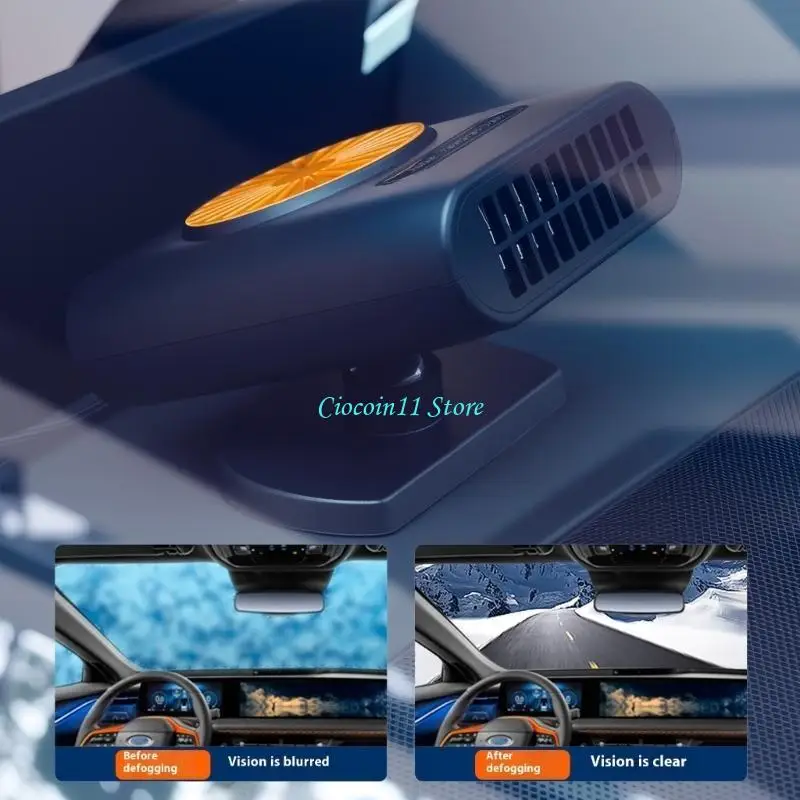 Y1UB Easy to Use 12V 24V Car Heater Windshield Defroster Comfortable for Frosty Days
Y1UB Easy to Use 12V 24V Car Heater Windshield Defroster Comfortable for Frosty Days