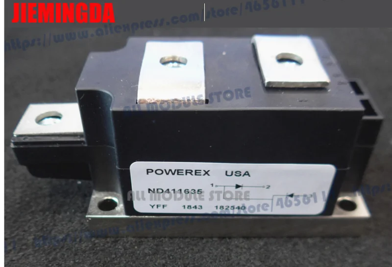 THYRISTOR MODULE ND411835 ND411635 ND411632 ND411626 ND411435 ND411426 ND411735 ND411826 ND411832 NEW AND ORIGINAL
THYRISTOR MODULE ND411835 ND411635 ND411632 ND411626 ND411435 ND411426 ND411735 ND411826 ND411832 NEW AND ORIGINAL