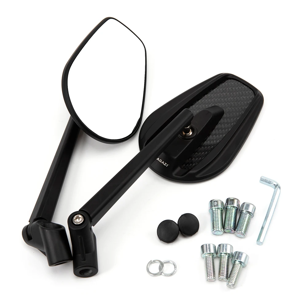 Carbon Fiber Motorcycle Mirror Scooter E-Bike Rearview Mirrors Electrombile Back Side Convex Mirror 8mm 10mm
Carbon Fiber Motorcycle Mirror Scooter E-Bike Rearview Mirrors Electrombile Back Side Convex Mirror 8mm 10mm