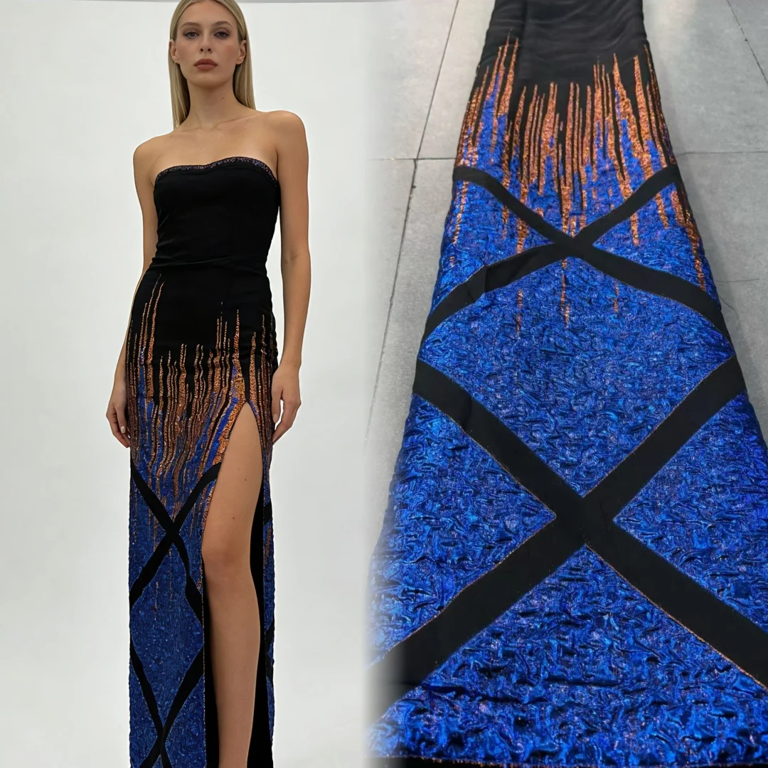 Нигерийские жаккардовые кружевные ткани высокого качества, африканские брокадные кружева и ткани, роскошные платья для вечеринок для женщин, для шитья, 5 ярдов
Нигерийские жаккардовые кружевные ткани высокого качества, африканские брокадные кружева и ткани, роскошные платья для вечеринок для женщин, для шитья, 5 ярдов