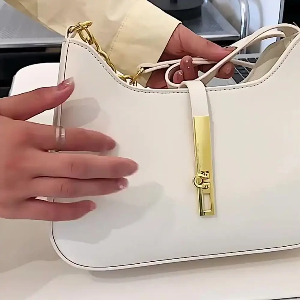 Armpit Bag Spicy Girl Retro Shoulder Bag PU Leather Fashion Pure Color Shoulder Bag Zipper Handbag Vintage Underarm Bag Shopping
Armpit Bag Spicy Girl Retro Shoulder Bag PU Leather Fashion Pure Color Shoulder Bag Zipper Handbag Vintage Underarm Bag Shopping