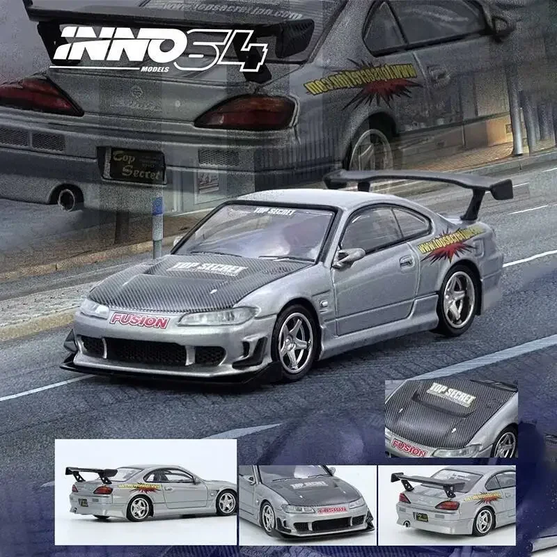 Предпродажа INNO 1:64 SILVIA S15 TOP SECRET Серебряная литая диорама Коллекция Модель автомобиля Игрушки
Предпродажа INNO 1:64 SILVIA S15 TOP SECRET Серебряная литая диорама Коллекция Модель автомобиля Игрушки