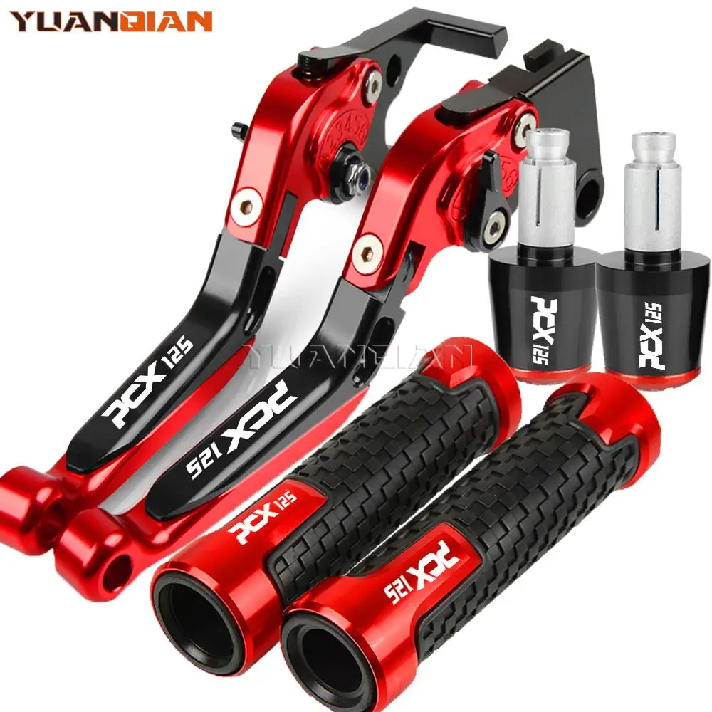 For HONDA PCX125 PCX 125 2014 2015 2016 2017 2018 2019 2020 2021 2022 2023 Motorcycle Brake Clutch Levers Handlebar grips ends
For HONDA PCX125 PCX 125 2014 2015 2016 2017 2018 2019 2020 2021 2022 2023 Motorcycle Brake Clutch Levers Handlebar grips ends