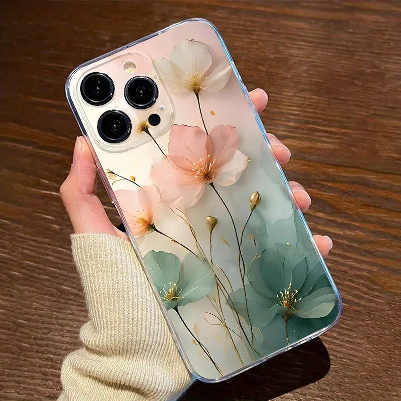 Smudge Green and Pink Floral Pattern with This Case Is for iPhone 17/16/16ProMax/15/14/13/12ProMax/11/11Pro Anti-drop protection
Smudge Green and Pink Floral Pattern with This Case Is for iPhone 17/16/16ProMax/15/14/13/12ProMax/11/11Pro Anti-drop protection