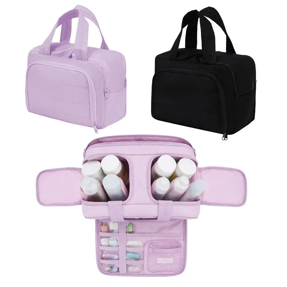 Portable Large Capacity Cosmetic Bag Waterproof Multi-purpose Makeup Pouch Toiletry Bag
Portable Large Capacity Cosmetic Bag Waterproof Multi-purpose Makeup Pouch Toiletry Bag