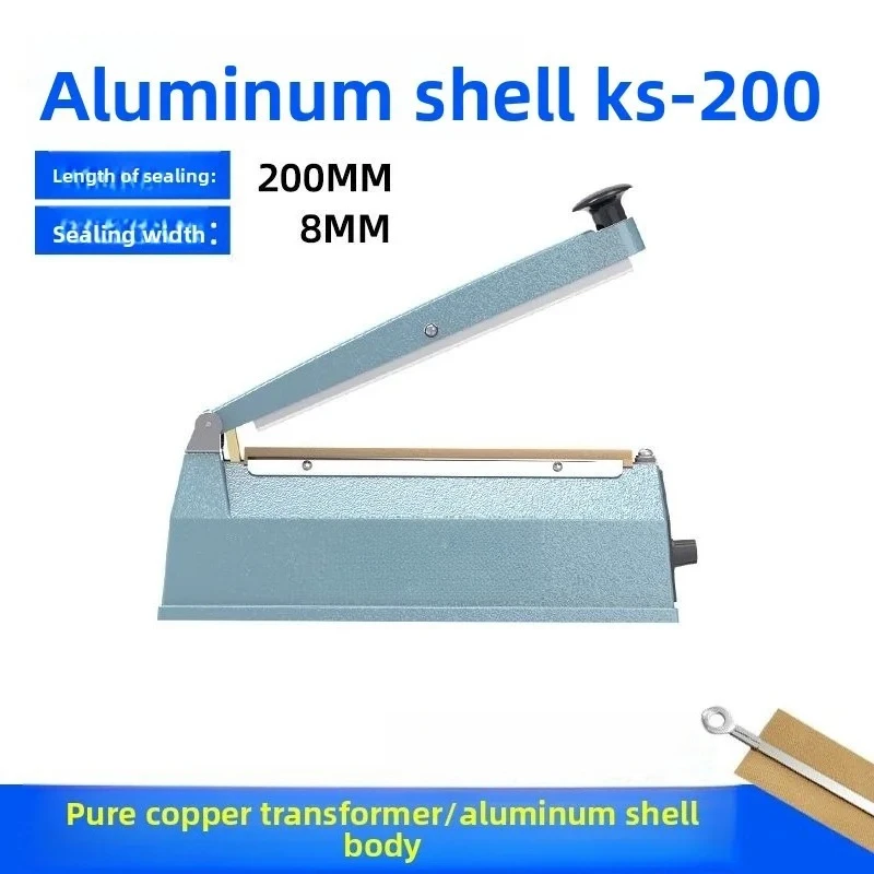 Hand pressure sealing machine Commercial small household plastic bag Aluminum foil Mooncake snack
Hand pressure sealing machine Commercial small household plastic bag Aluminum foil Mooncake snack