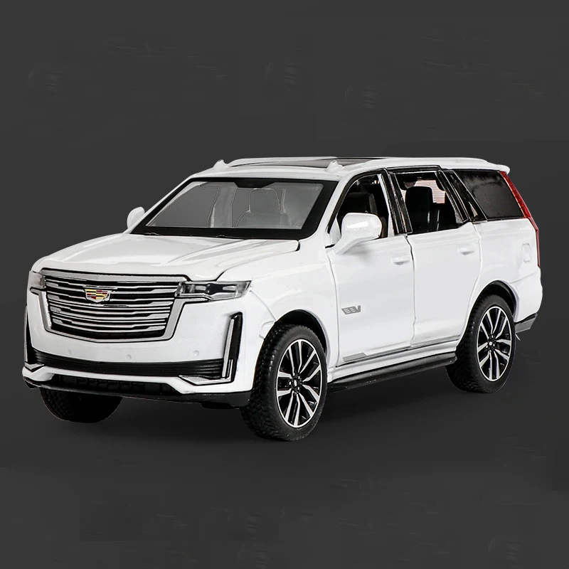 Модель внедорожника Cadillac Escalade 1:32, модель литая из металлического сплава, модель автомобиля со звуком, фотосессия, детская игрушка, подарки
Модель внедорожника Cadillac Escalade 1:32, модель литая из металлического сплава, модель автомобиля со звуком, фотосессия, детская игрушка, подарки