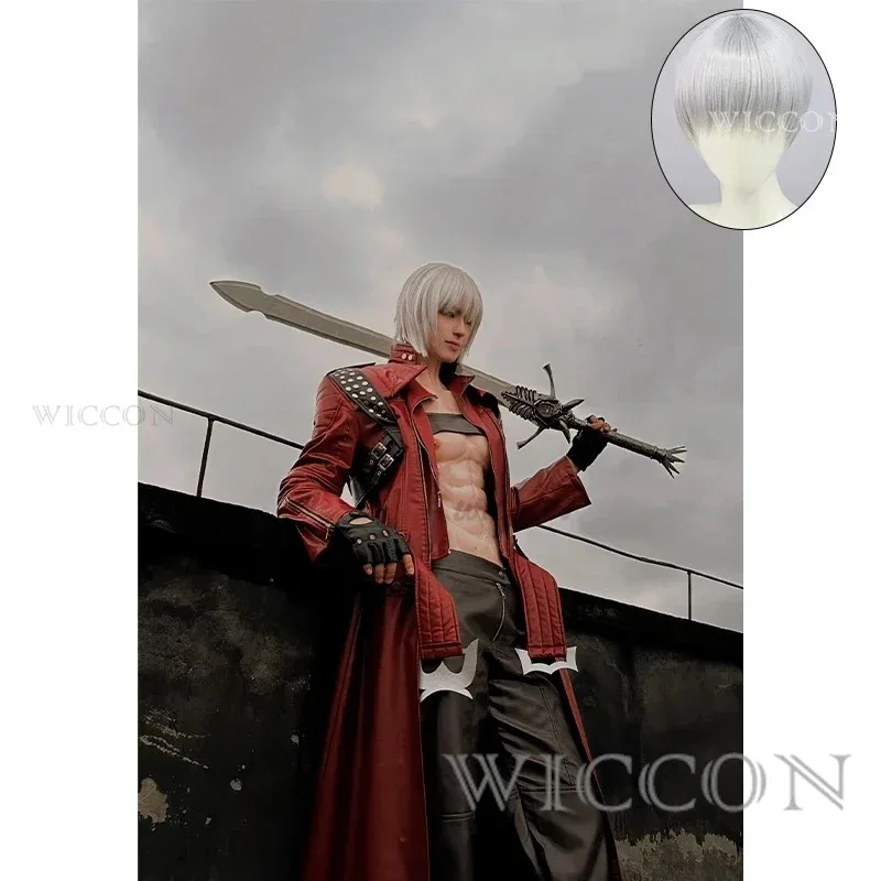 Costumes dante men's game uniforms wig red long poncho jacket set halloween carnival costumes cosplay devil cos may cry 3
Costumes dante men's game uniforms wig red long poncho jacket set halloween carnival costumes cosplay devil cos may cry 3