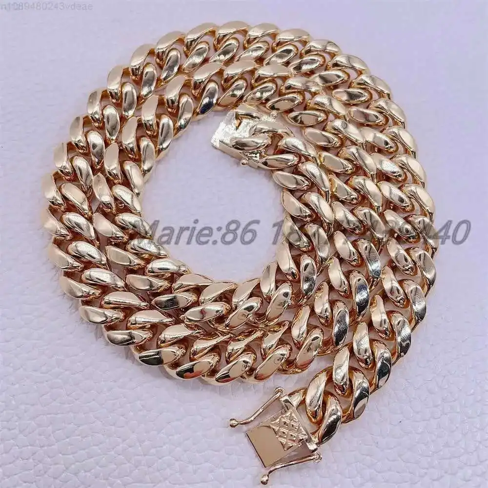 Luxury Hip Hop Jewelry with Certificate 12mm 20inches Solid Gold Cuban Link Chain 14k Cuban Link Real Gold Necklace
Luxury Hip Hop Jewelry with Certificate 12mm 20inches Solid Gold Cuban Link Chain 14k Cuban Link Real Gold Necklace