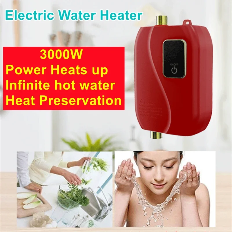 3000W High Quality Instant Tankless Water Heater 220V&110V Thermostat Induction Heater Electric Heaters Shower Fast Heating
3000W High Quality Instant Tankless Water Heater 220V&110V Thermostat Induction Heater Electric Heaters Shower Fast Heating