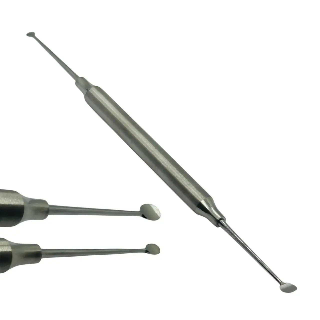 1PCS Dental Implant Stainless Steel Double Ends Surgial Excavator Spoon Dentist Bone Curettes Oral Care Restorative Cavity Tool
1PCS Dental Implant Stainless Steel Double Ends Surgial Excavator Spoon Dentist Bone Curettes Oral Care Restorative Cavity Tool