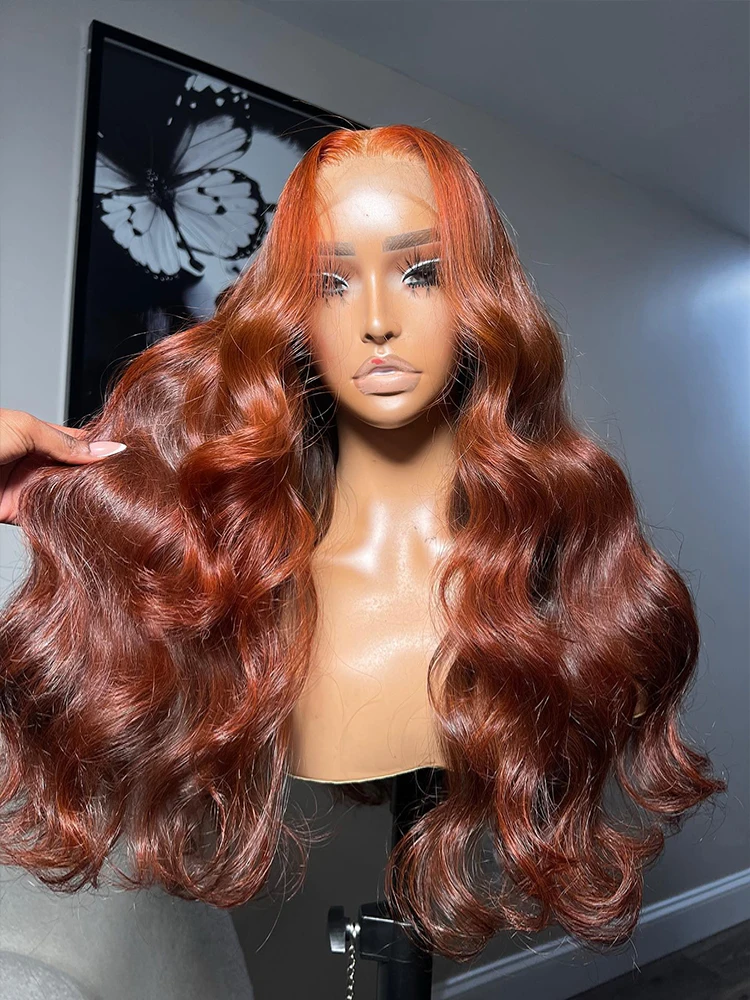 Body Wave Reddish Brown HD 13x6 Lace Frontal Human Hair Wig 30 Inch Colored Brazilian Remy 13x4 Front Wigs For Women Pre Plucked
Body Wave Reddish Brown HD 13x6 Lace Frontal Human Hair Wig 30 Inch Colored Brazilian Remy 13x4 Front Wigs For Women Pre Plucked