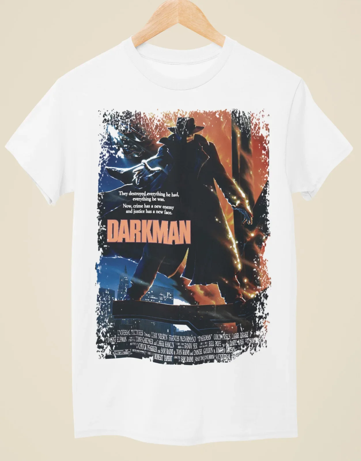 Darkman-постер фильма, вдохновленный унисекс, белая футболка, Женская винтажная новинка, Топы И Футболки, неформальный Свитшот Манга
Darkman-постер фильма, вдохновленный унисекс, белая футболка, Женская винтажная новинка, Топы И Футболки, неформальный Свитшот Манга