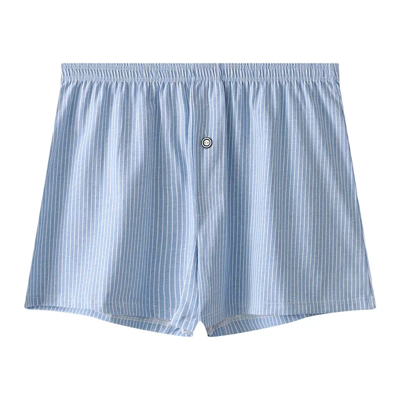 Men's Casual Shorts Striped Cotton Breathable Comfortable Sweat Absorption Sports Trunk Loose Homewear Youth Aro Pants Nightwear
Men's Casual Shorts Striped Cotton Breathable Comfortable Sweat Absorption Sports Trunk Loose Homewear Youth Aro Pants Nightwear