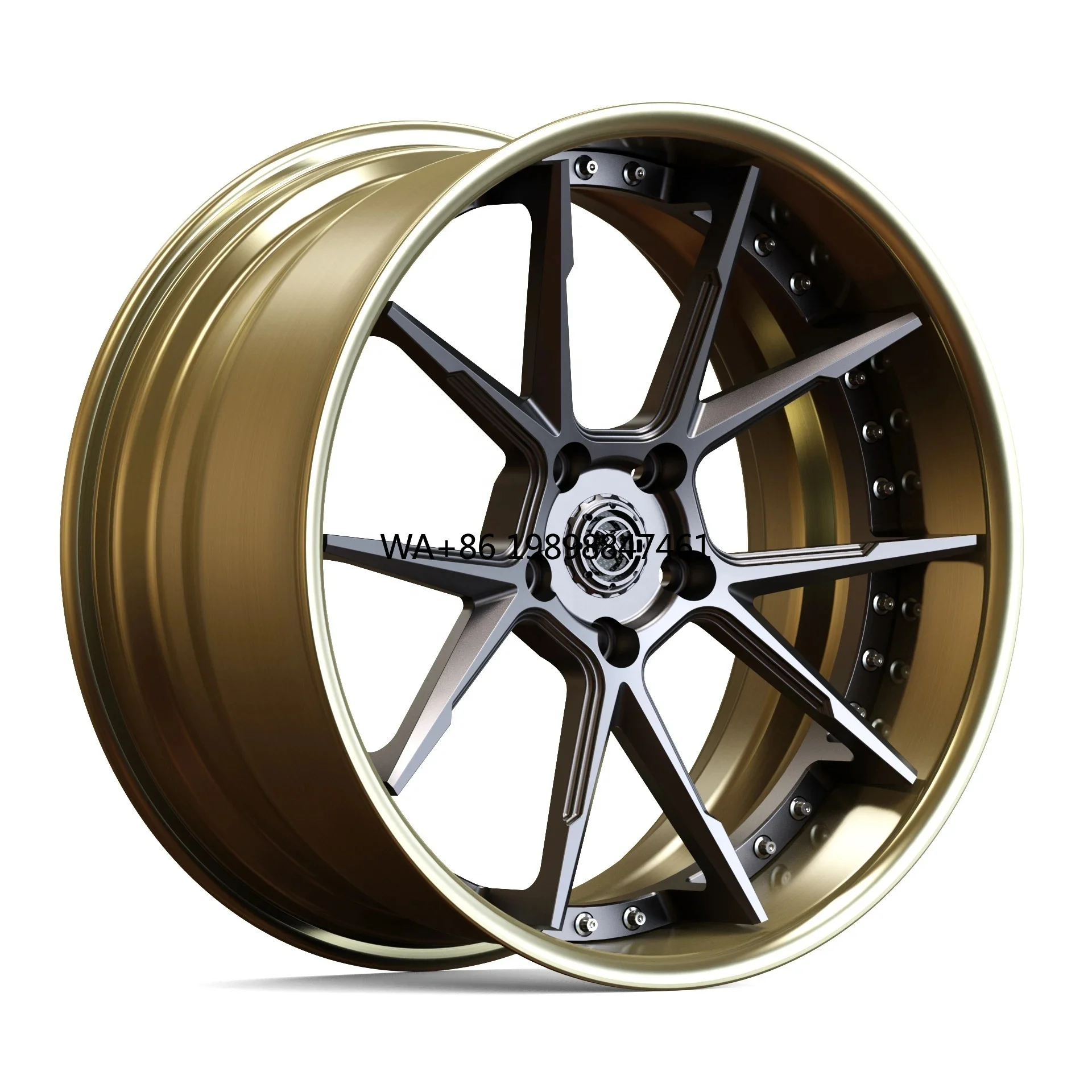 for New 2 Piece Forged for Car Wheels Customized 114.3mm 40mm ET for for F22 F10 5x114.3 Brand Luxury high-end customization
for New 2 Piece Forged for Car Wheels Customized 114.3mm 40mm ET for for F22 F10 5x114.3 Brand Luxury high-end customization