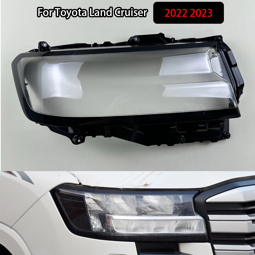 For Toyota Land Cruiser 2022 2023 Headlamp Shell Transparent Headlight Cover Lamp Shade Lampshade Lens Plexiglass
For Toyota Land Cruiser 2022 2023 Headlamp Shell Transparent Headlight Cover Lamp Shade Lampshade Lens Plexiglass