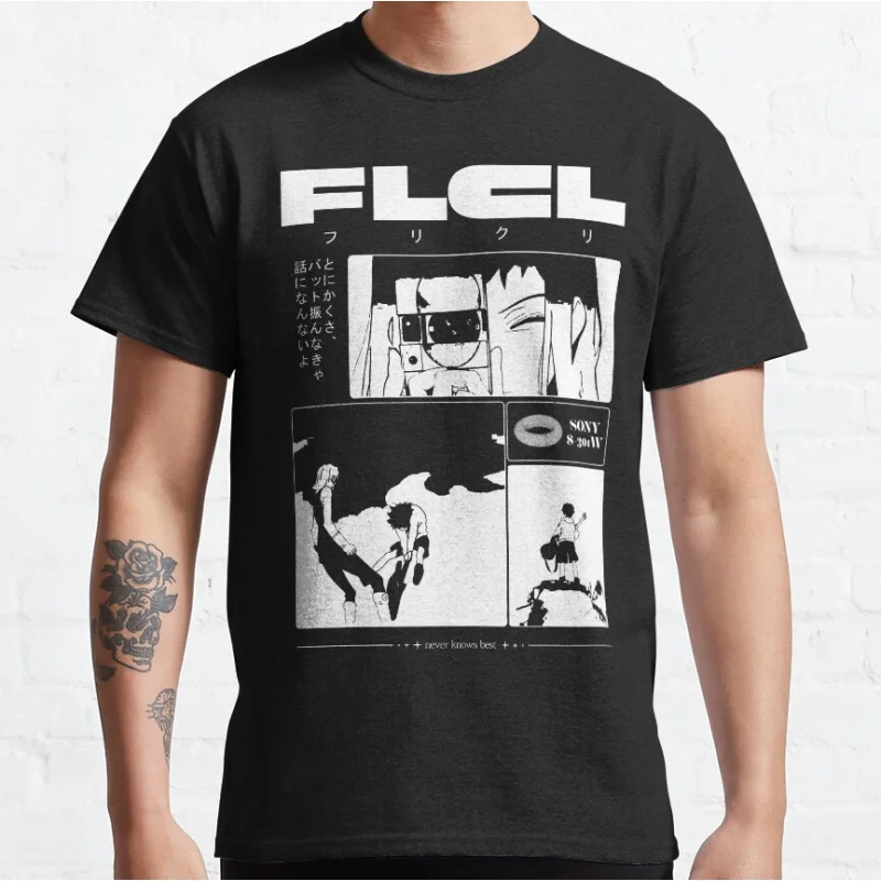 Japan punk manga FLCL Guitar Fooly cooly Anime Graphic T Shirts large size Adult S-6XL 100% cotton printed tops
Japan punk manga FLCL Guitar Fooly cooly Anime Graphic T Shirts large size Adult S-6XL 100% cotton printed tops