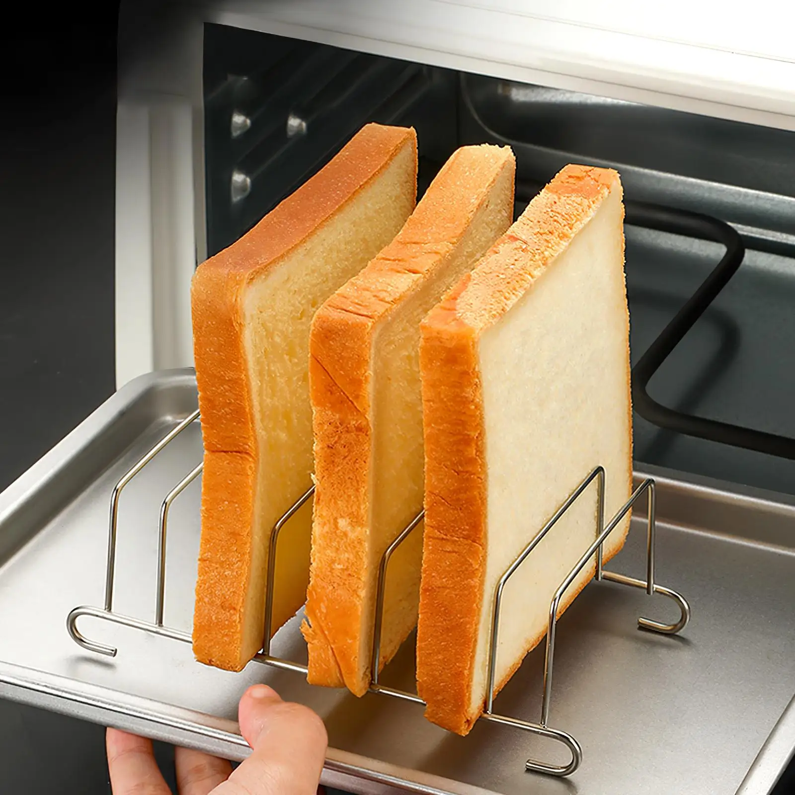 2 Pcs Bread Rack Accessories Electric Fryer Air Racks Wire for Bracket Toast Stainless Steel
2 Pcs Bread Rack Accessories Electric Fryer Air Racks Wire for Bracket Toast Stainless Steel