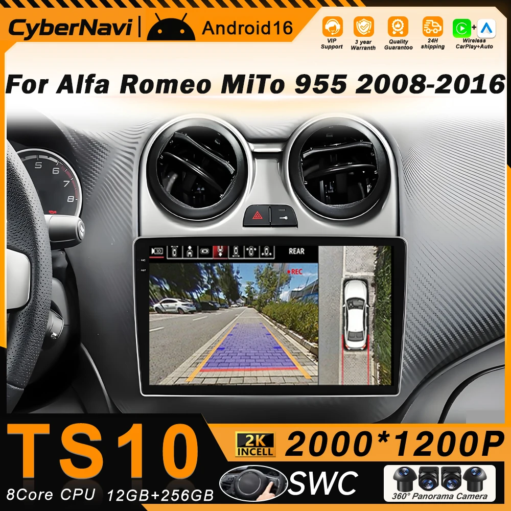 Автомагнитола Android для Alfa Romeo MiTo 955 2008-2016, мультимедийный видеоплеер, Carplay, стереосистема, GPS-навигация, WiFi+4G, QLED-экран
Автомагнитола Android для Alfa Romeo MiTo 955 2008-2016, мультимедийный видеоплеер, Carplay, стереосистема, GPS-навигация, WiFi+4G, QLED-экран