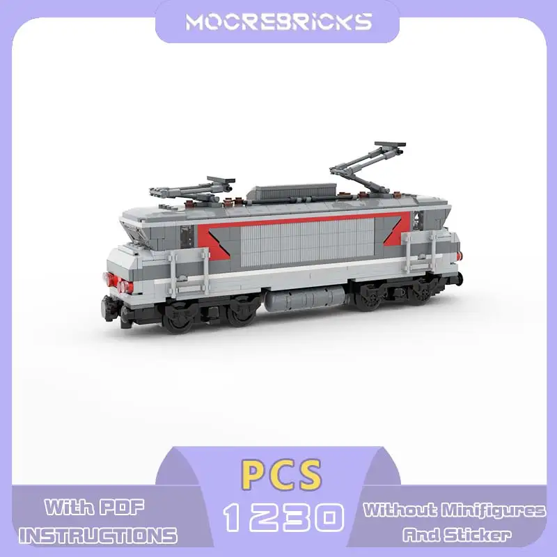 MOC French Style BB 22200 Electric Locomotive Building Blocks Classic Corail Train Passenger Carriage Bricks Model DIY Toys
MOC French Style BB 22200 Electric Locomotive Building Blocks Classic Corail Train Passenger Carriage Bricks Model DIY Toys