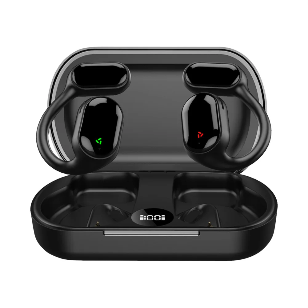 XG33 Open Ear Headphones Wireless Hang-On Headphones ENC Noise Reduction Air Conduction Earphones For Running Cycling Hiking
XG33 Open Ear Headphones Wireless Hang-On Headphones ENC Noise Reduction Air Conduction Earphones For Running Cycling Hiking
