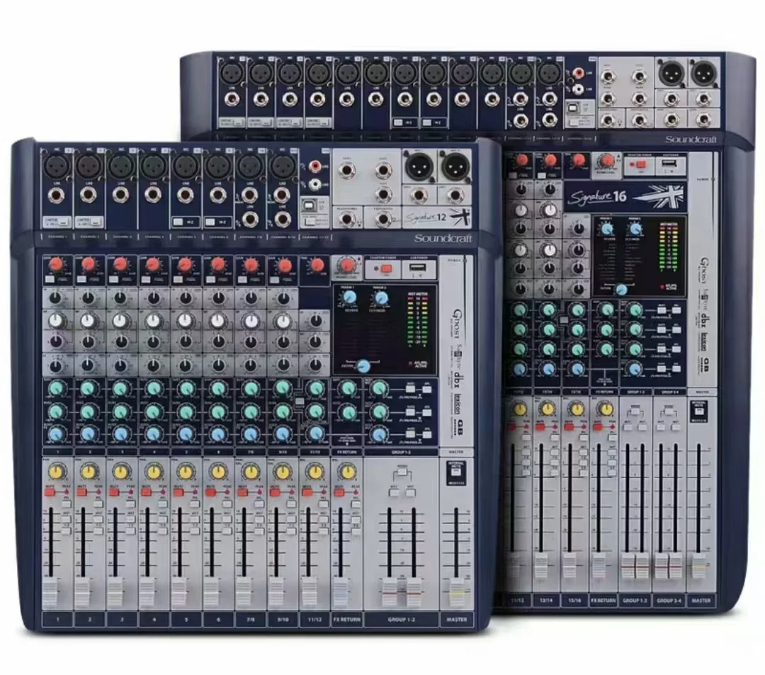 Original brand newSig·nature 12/16/22 Professional Music Console 12/16/22 channel audio Mixer For Stage Concert Performance soun
Original brand newSig·nature 12/16/22 Professional Music Console 12/16/22 channel audio Mixer For Stage Concert Performance soun