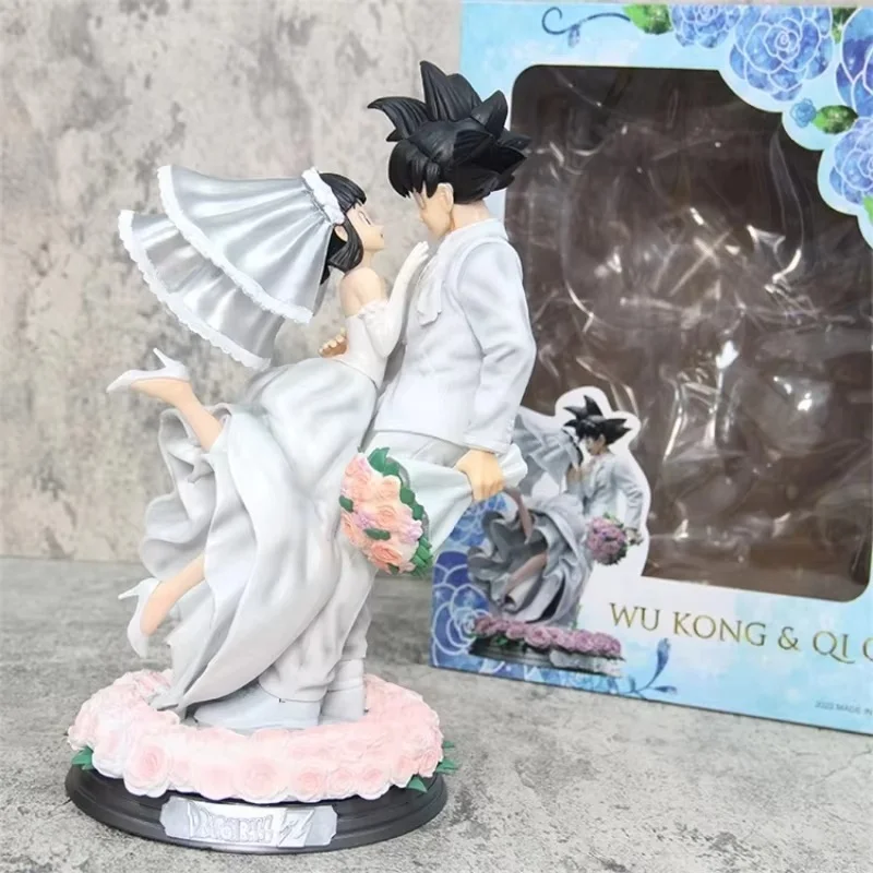 Dragon Ball Z Son Goku Figure Chichi Wedding Version Pvc Bandai Action Figure Desktop Decoration Collection Kid Gift Replica Toy
Dragon Ball Z Son Goku Figure Chichi Wedding Version Pvc Bandai Action Figure Desktop Decoration Collection Kid Gift Replica Toy