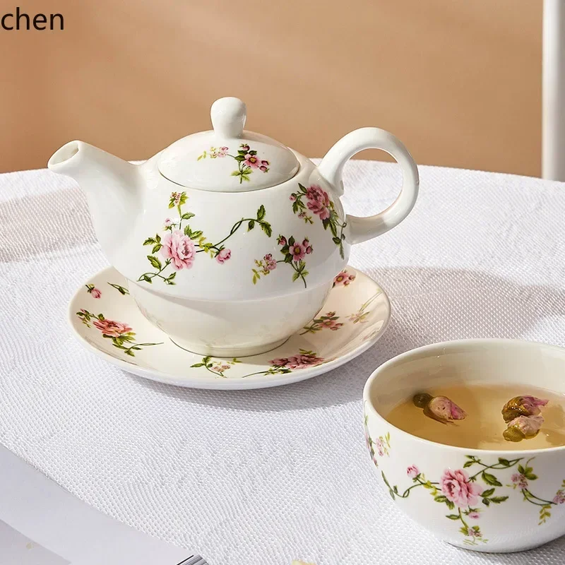Ceramic Tea Set Floral Teapot English Style Cup Mother Pot Office Single Person Coffee Pot Gift
Ceramic Tea Set Floral Teapot English Style Cup Mother Pot Office Single Person Coffee Pot Gift