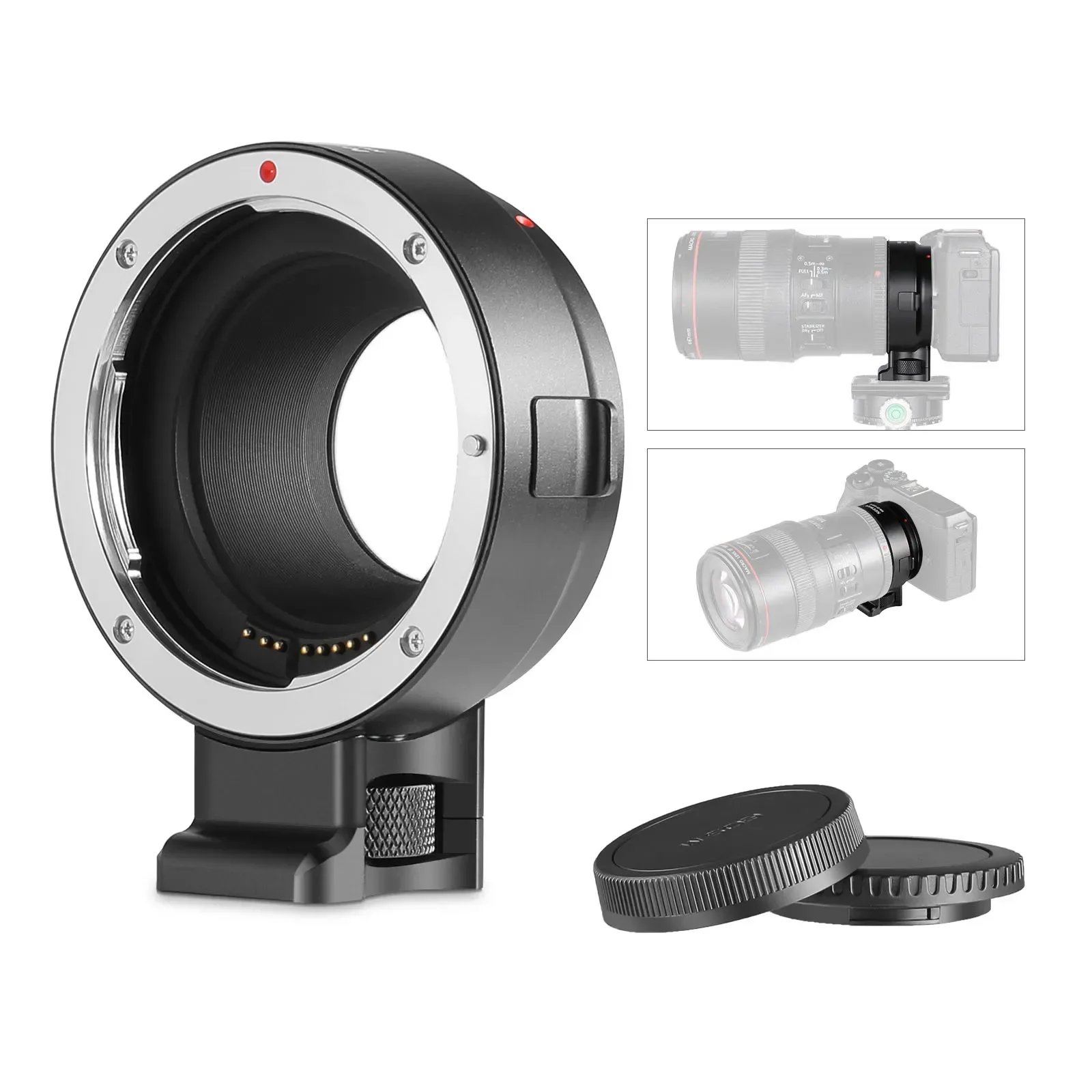 NEEWER EF To EOS M Mount Adapter, EF/EF-S Lens To EOS M Camera Autofocus Converter Ring With Removable Tripod Mount,
NEEWER EF To EOS M Mount Adapter, EF/EF-S Lens To EOS M Camera Autofocus Converter Ring With Removable Tripod Mount,