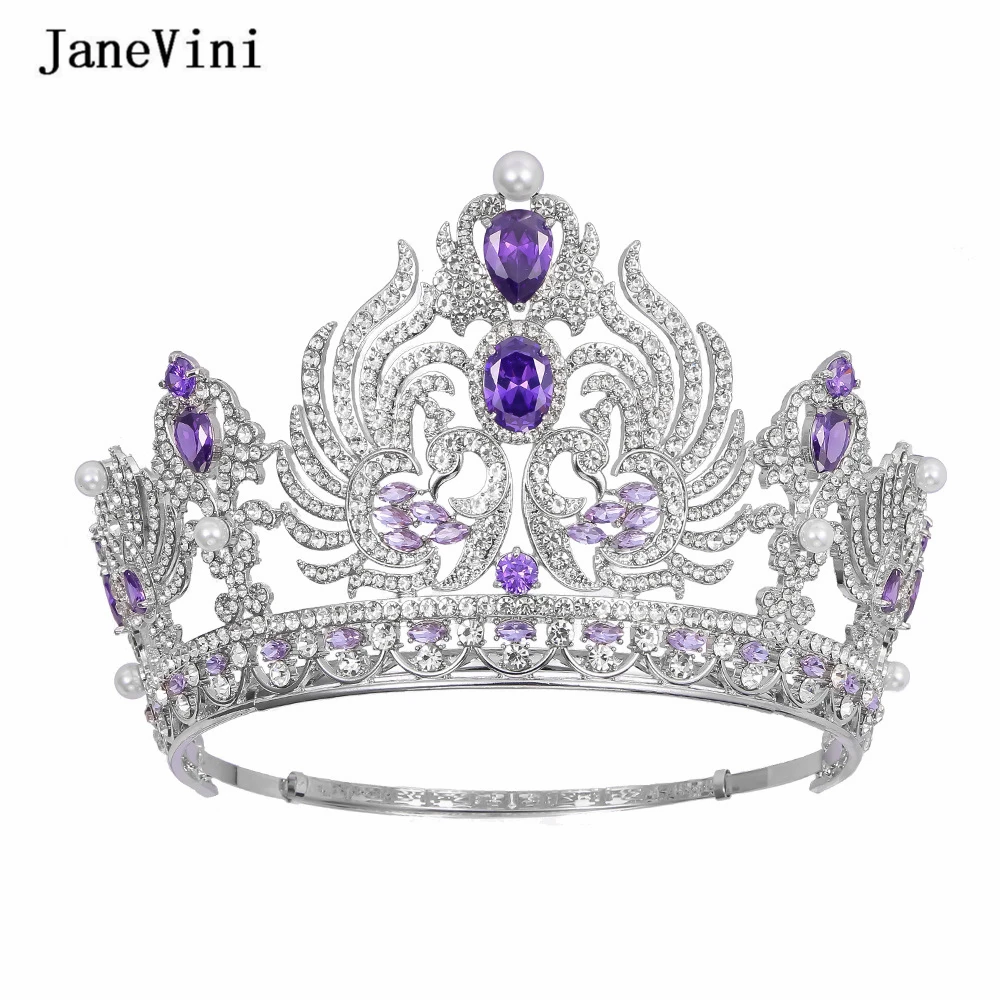 Винтажные барочные большие Свадебные короны jaevini тиары со стразами круглая диадема для конкурса роскошные свадебные европейские украшения для волос
Винтажные барочные большие Свадебные короны jaevini тиары со стразами круглая диадема для конкурса роскошные свадебные европейские украшения для волос