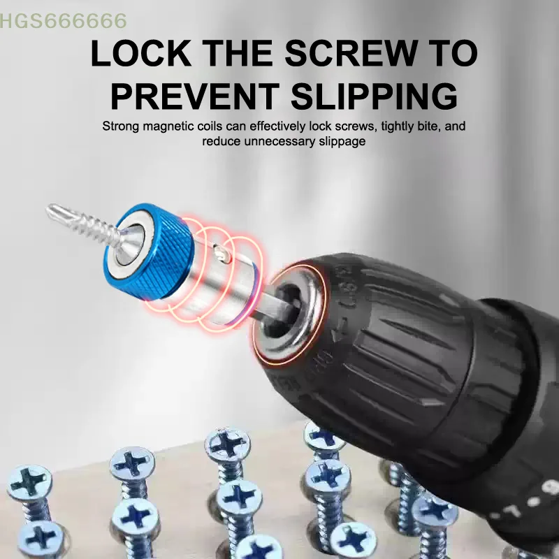 Anti-corrosion Strong Magnetizer Drill Bit Magnetic Ring Universal 1 PCS Magnetic Ring Alloy Magnetic Ring Screwdriver Bits
Anti-corrosion Strong Magnetizer Drill Bit Magnetic Ring Universal 1 PCS Magnetic Ring Alloy Magnetic Ring Screwdriver Bits