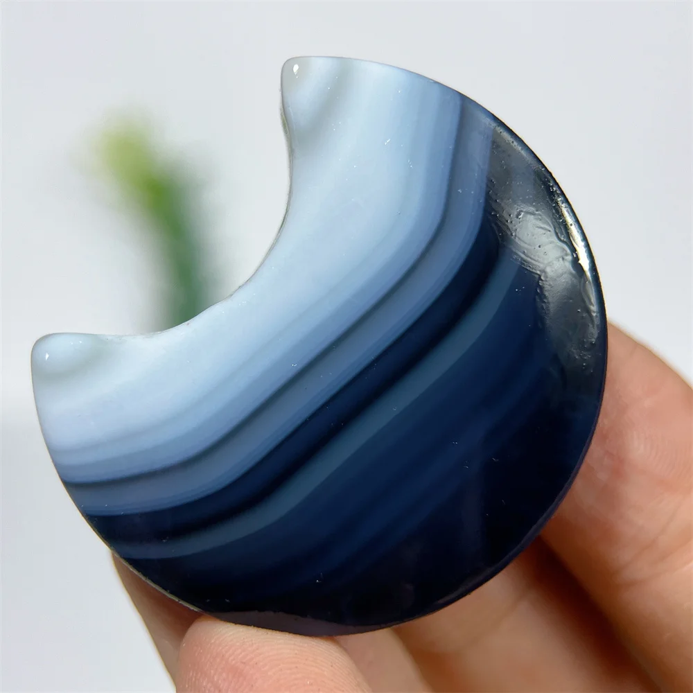 Agate Moon Line Lace Gemstone Stone Quartz Natural Crystal Minerals Energy Spiritual Healing Reiki Gift Home Decoration
Agate Moon Line Lace Gemstone Stone Quartz Natural Crystal Minerals Energy Spiritual Healing Reiki Gift Home Decoration