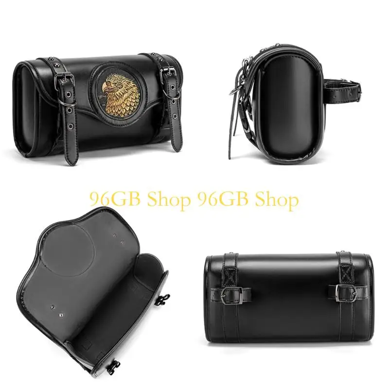 96GB Waterproof Motorcycle Front Pack PU Leather Construction Adjustable Straps Punk Inspired Design Roll Bag
96GB Waterproof Motorcycle Front Pack PU Leather Construction Adjustable Straps Punk Inspired Design Roll Bag