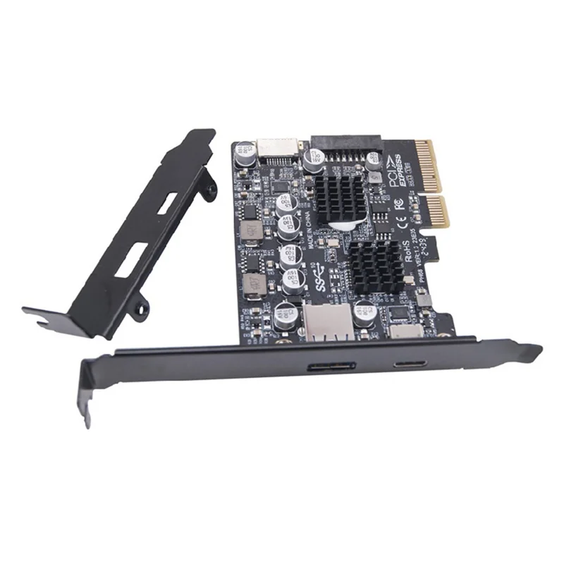 -ABHW 2-портовая карта расширения PCI-E 4X к USB 3.2 Gen 2 A Type C Карта расширения Pcie 3.0 к USB 3.2 Карта расширения PCI-E 3.0 4X к USB 3.2 Адаптируется
-ABHW 2-портовая карта расширения PCI-E 4X к USB 3.2 Gen 2 A Type C Карта расширения Pcie 3.0 к USB 3.2 Карта расширения PCI-E 3.0 4X к USB 3.2 Адаптируется