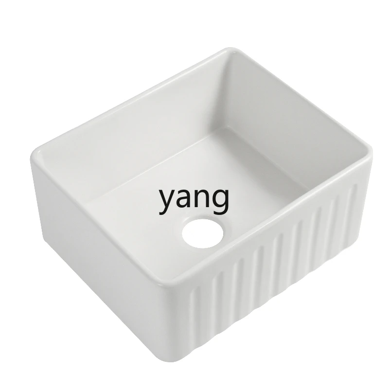 CX front ceramic vegetable basin semi-embedded kitchen super deep large sink sink
CX front ceramic vegetable basin semi-embedded kitchen super deep large sink sink