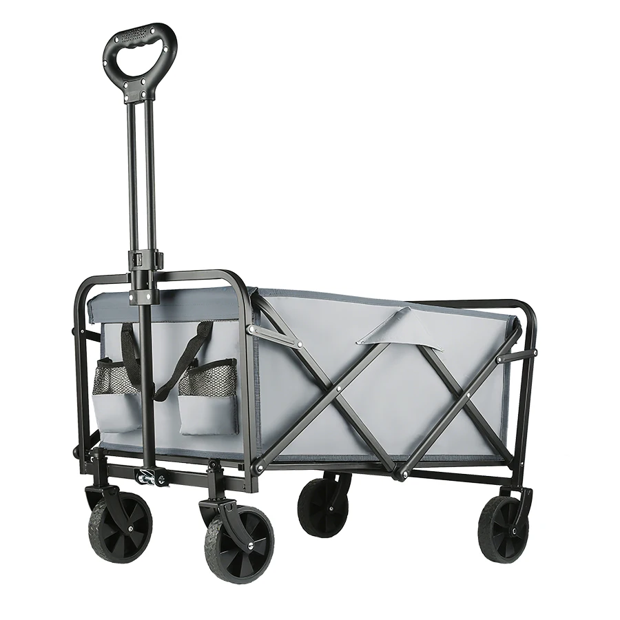 Heavy Duty Large Capacity Folding Beach Wagon Outdoor Foldable Wagon For Camping Shopping Collapsible Portable Camping Equipment
Heavy Duty Large Capacity Folding Beach Wagon Outdoor Foldable Wagon For Camping Shopping Collapsible Portable Camping Equipment