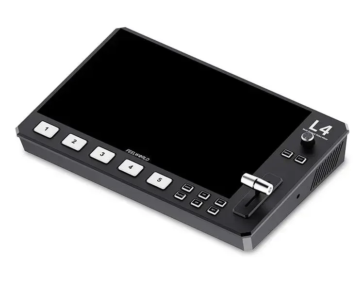 L4 Multi-camera Video Mixer Switcher 10.1"Touch Screen USB3.0 Fast Streaming Hdmi Video Switcher
L4 Multi-camera Video Mixer Switcher 10.1"Touch Screen USB3.0 Fast Streaming Hdmi Video Switcher