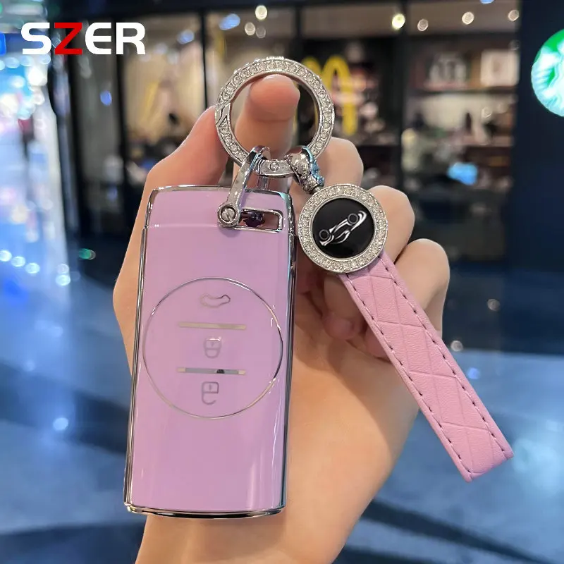Shell Fob Keychain For Chery Tiggo 7 Pro 8 Pro Exeed Tiggo 2 3x Arrizo 5 Pro Gx 5x EQ7 TPU Car Remote Key Case Cover Accessories
Shell Fob Keychain For Chery Tiggo 7 Pro 8 Pro Exeed Tiggo 2 3x Arrizo 5 Pro Gx 5x EQ7 TPU Car Remote Key Case Cover Accessories