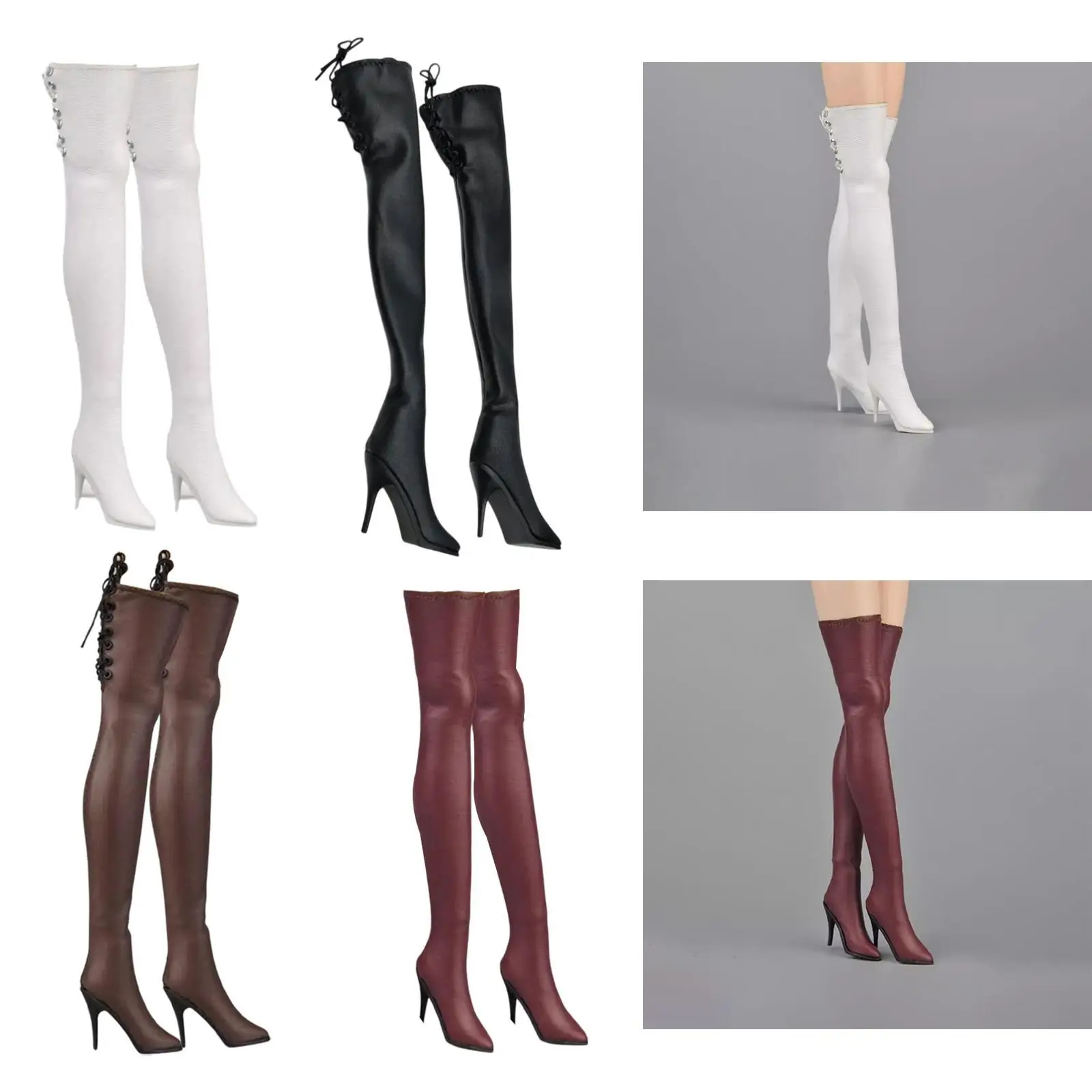 1/6 Scale Action Figures High Boots Costume Accs DIY Kids Adults Gifts 12 inch Female Doll High Heel Boots Female Figure Boots
1/6 Scale Action Figures High Boots Costume Accs DIY Kids Adults Gifts 12 inch Female Doll High Heel Boots Female Figure Boots