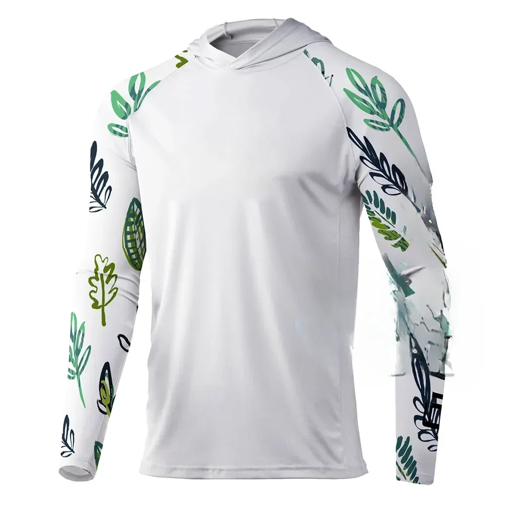 Fishing Performance Shirt White Men's Long Sleeve Fishing Shirts Sun Protection Breathable Tops Anti-UV Wear
Fishing Performance Shirt White Men's Long Sleeve Fishing Shirts Sun Protection Breathable Tops Anti-UV Wear