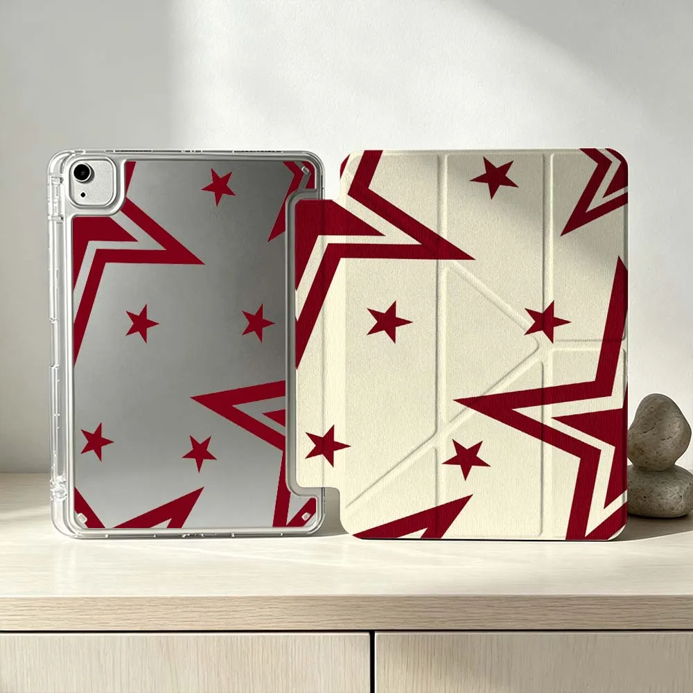 Design Star Pattern For iPad Pro Air mini 6 5 4 3 2 1 11th 10th 6th 5th M5 M4 M3 M2 9gen Foldable 3Y Tablet Case Soft
Design Star Pattern For iPad Pro Air mini 6 5 4 3 2 1 11th 10th 6th 5th M5 M4 M3 M2 9gen Foldable 3Y Tablet Case Soft