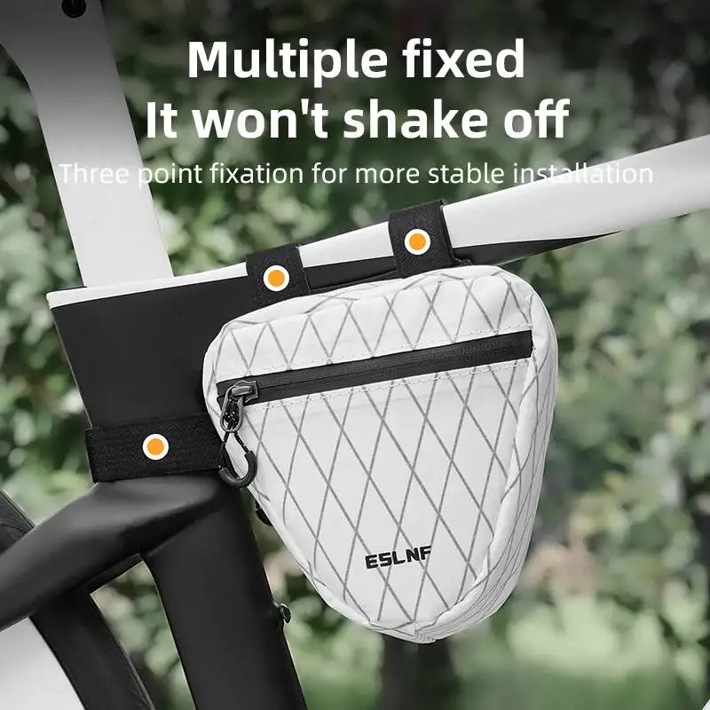 ESLNF Triangle Frame Pack Lightweight Bicycle Small Compact Storage Tool Bag For Road Mountain Bike
ESLNF Triangle Frame Pack Lightweight Bicycle Small Compact Storage Tool Bag For Road Mountain Bike